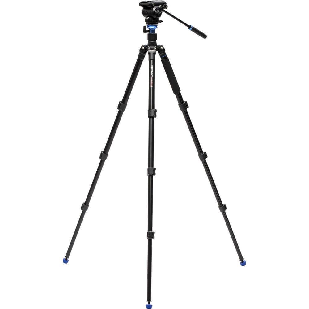 Tripé Benro Aero 4, A2883fs4pro, Com Cabeça Hidráulica, S4 Pro