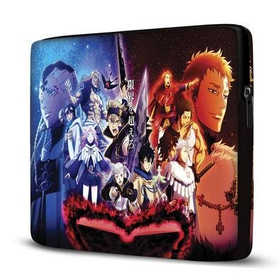 Capa Criarte Notebook 15.6 Polegadas, Black Clover