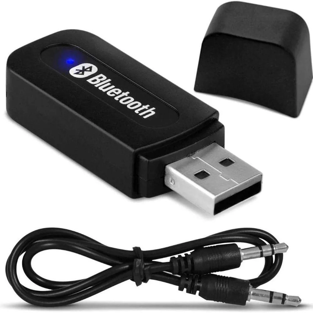 Imagem 4 de 5 do produto Adaptador Receptor De Música Via Bluetooth Áudio Stereo P2