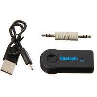 Receptor Car Bluetooth bt- Receiver para Músicas Saída Auxiliar P2 USB Adaptador Áudio Transmissor Player e Smartphone Projetado para veículos que não