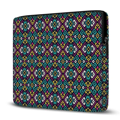 Capa Pasta Maleta Notebook, 17.3 Polegadas - Étnica