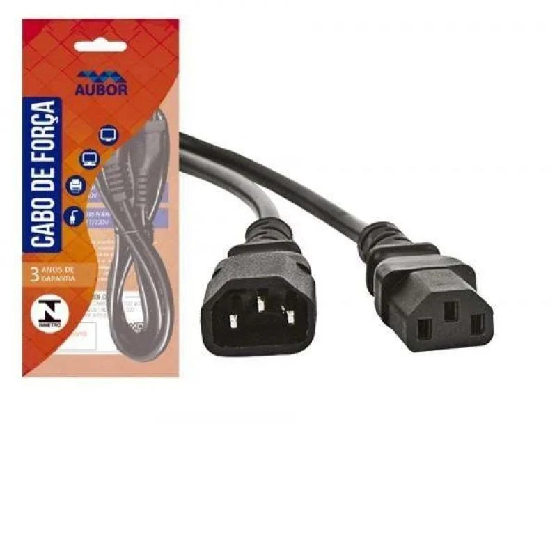 Imagem 3 de 3 do produto Cabo De Força Extensor 2m