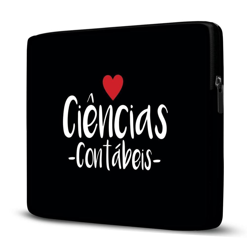 Capa Pasta Maleta Notebook - Ciências Contábeis, 15,6 Polegadas Capa Pasta Maleta Notebook - Ciências Contábeis, 15,6 Polegadas