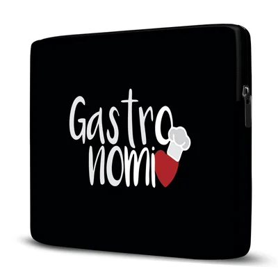 Capa Pasta Maleta Notebook - Gastronomia