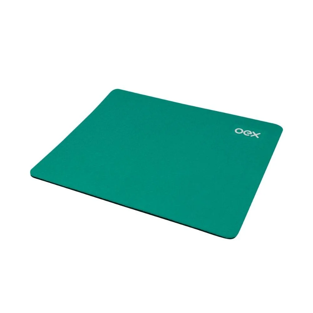 Imagem 3 de 3 do produto Mousepad Gamer Oex Emborrachado Tecido  Revestido Turquesa Mp100