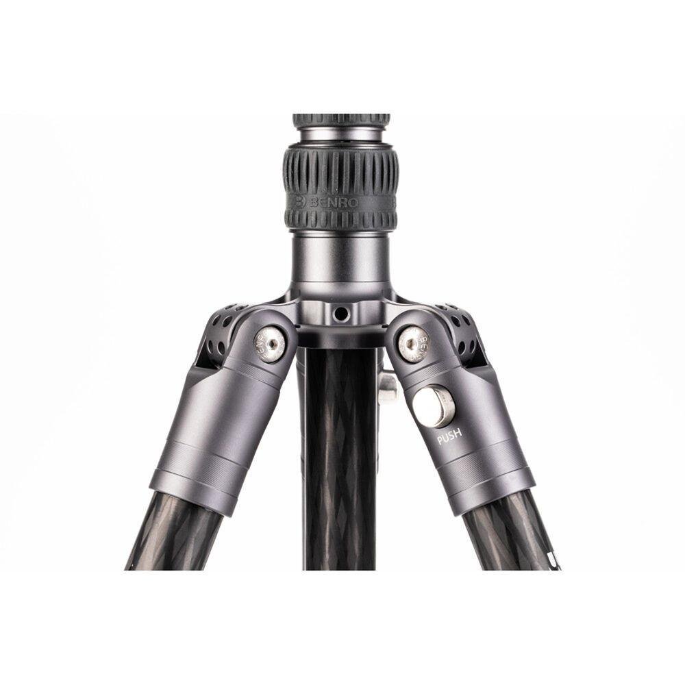 Imagem 3 de 5 do produto Tripé Benro Fbat24cvx25, Fibra De Carbono Com Cabeça Ball Head - Vx25