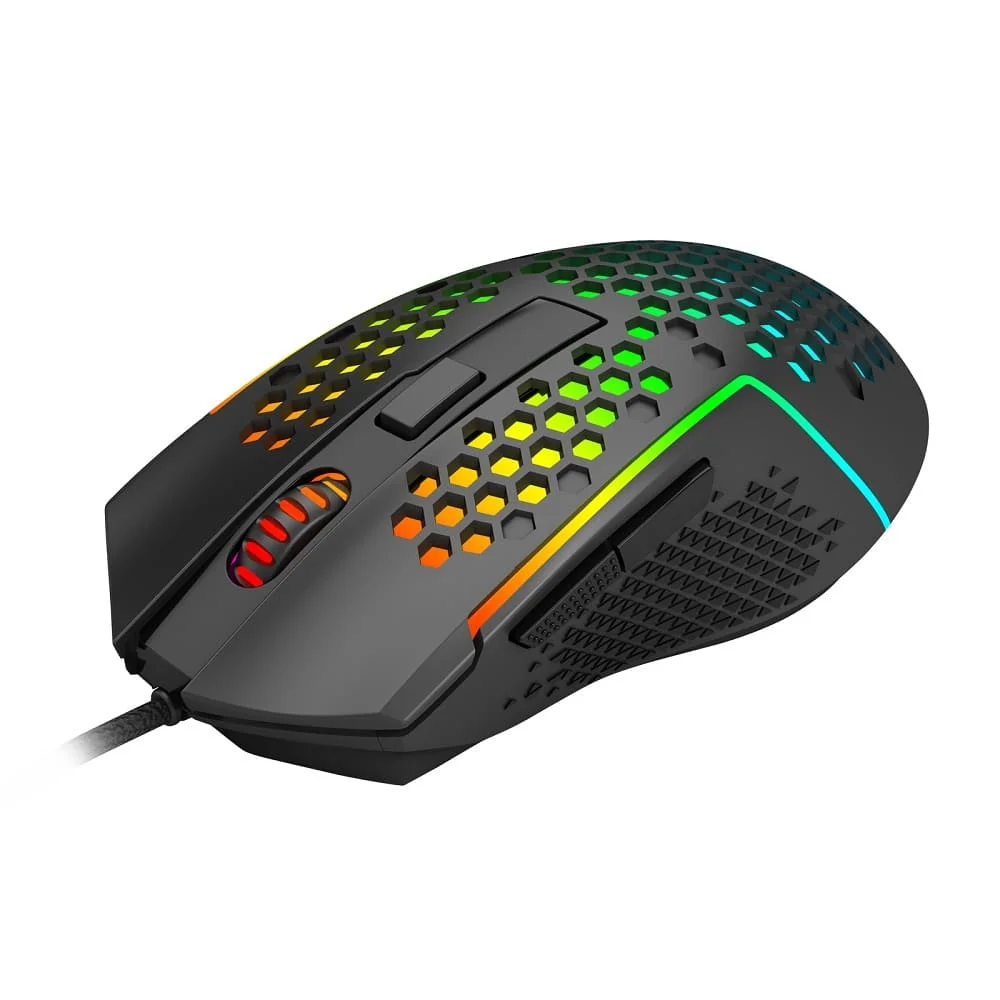 Imagem 5 de 5 do produto Mouse Gamer, Redragon, Reaping RGB, Preto