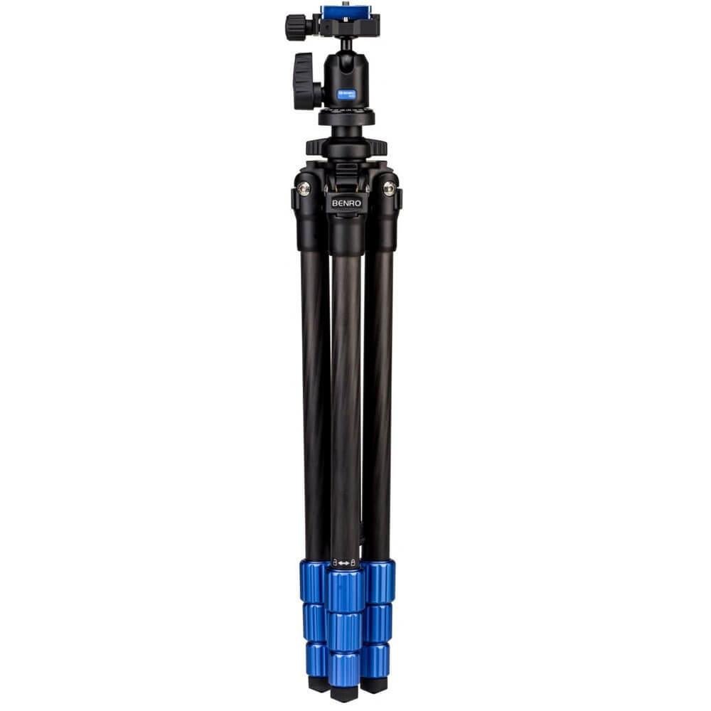 Imagem 3 de 4 do produto Tripé Benro Slim Tsl08cn00 Fibra De Carbono Com Cabeça Ball Head