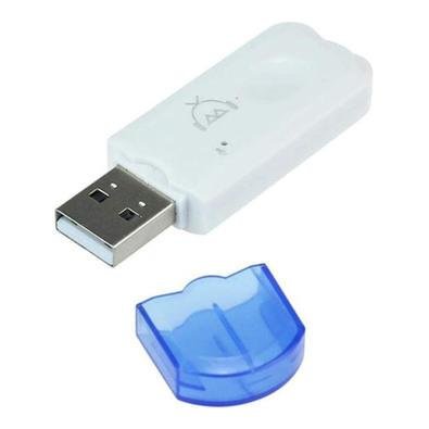 Adaptador Receptor Altomex Transmissor Musicas Áudio Bluetooth USB Pendrive Com Microfone