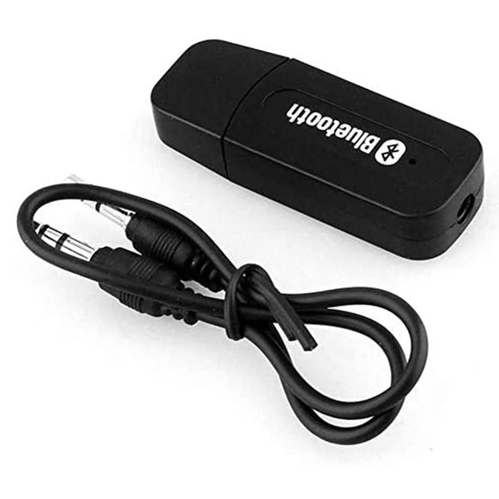 Imagem 2 de 4 do produto Adaptador Bluetooth Transmissor Sem Fio Audio P2 Preto