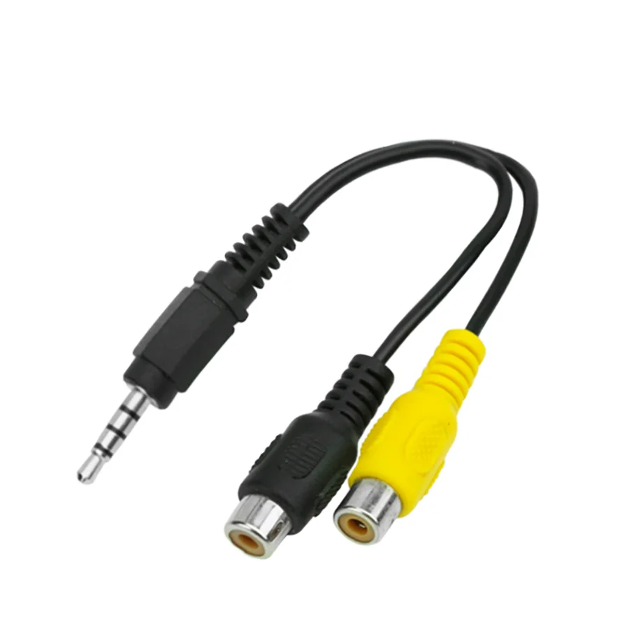 Imagem 3 de 3 do produto Cabo Adaptador Rca Chipsce 018-2324 P3 Macho X P2 Fêmea 15cm - Chipsce
