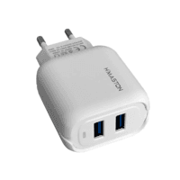 Carregador Rápido H'maston Y24-4 Duplo USB 5.1a Quickcharge 25w - bivolt