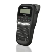 Etiquetadora Rotuladora Brother Eletronica, Portátil, Preta - Pt-h110bk