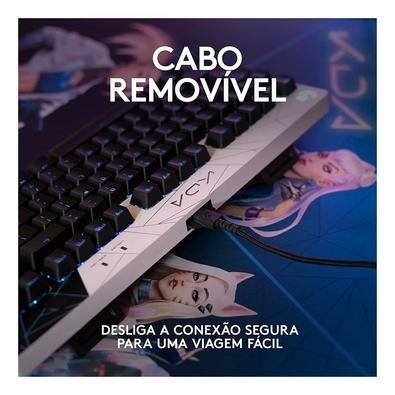 Teclado Gamer Logitech G Pro Gx Kda Usb KaBuM