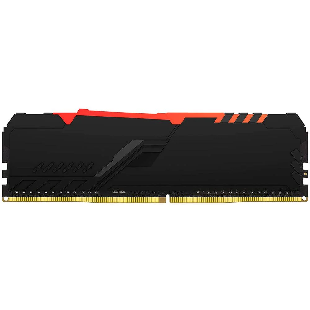 Imagem 4 de 5 do produto Memória Kingston Fury Beast, RGB, 16GB, 3200MHz, DDR4, CL16, Preto - KF432C16BB1A/16