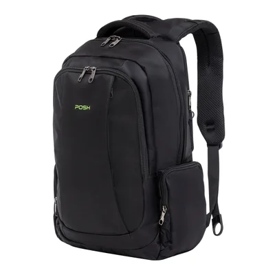 Mochila Executiva Antifurto Posher, Bolso Secreto - Journey Pro, Preto