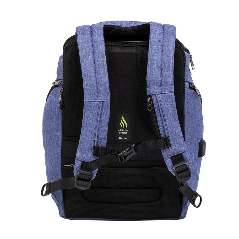 Imagem 5 de 5 do produto Mochila Executiva Antifurto, Para Notebook 15.6" - Posher Concept