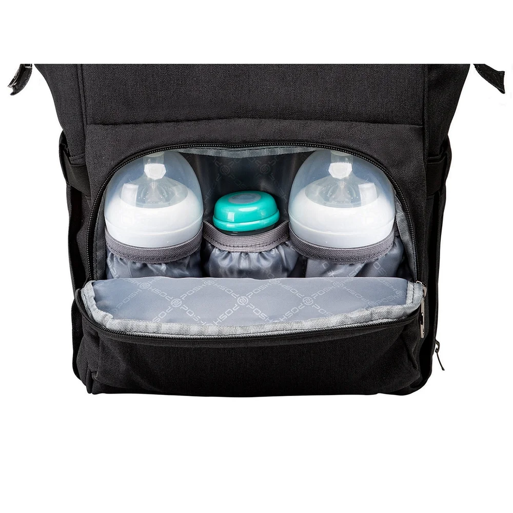 Imagem 4 de 5 do produto Mochila E Bolsa Executiva Antifurto 3 Em 1, Para Notebook 14" - Tess Posher