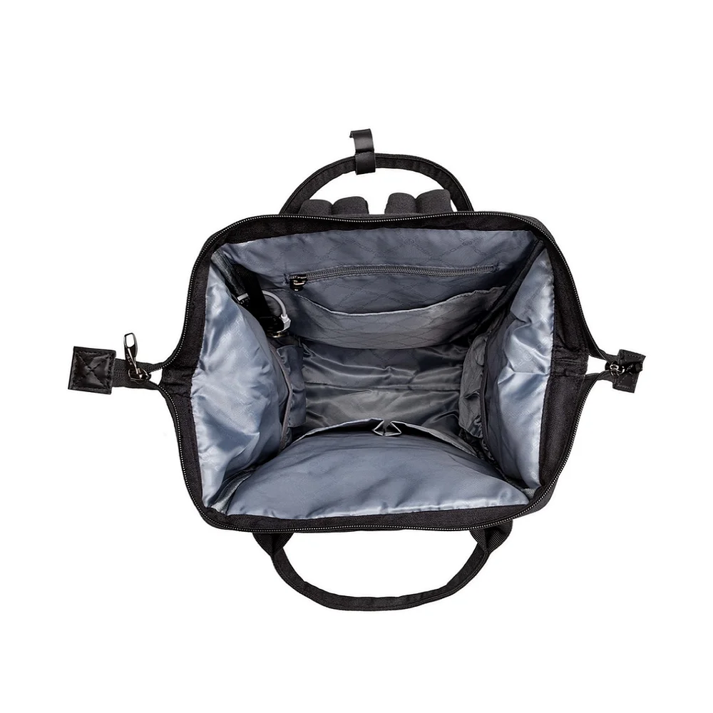 Imagem 5 de 5 do produto Mochila E Bolsa Executiva Antifurto 3 Em 1, Para Notebook 14" - Tess Posher