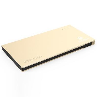 Carregador Portátil Power Bank Metal 5000mah Duo Slim Posh Pbd5s — foto 7