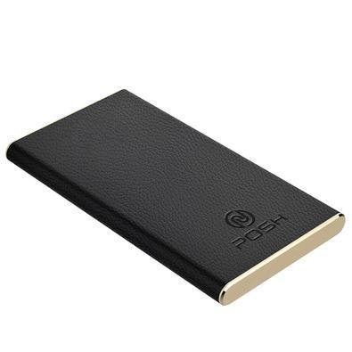 Carregador Portátil Power Bank Courino Premium Bateria Alta 3.000mah Genuíno Unique Posh Preto