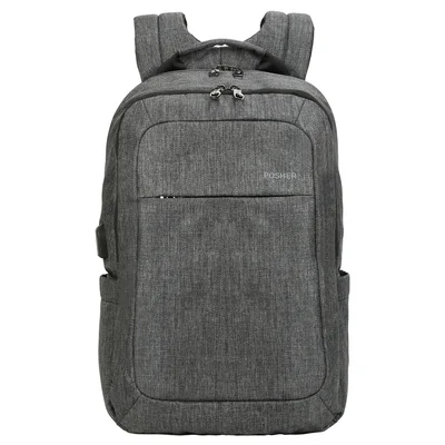 Mochila Posher Urban Pro Executiva Antifurto, Para Notebook, 15.6, Bolso Secreto