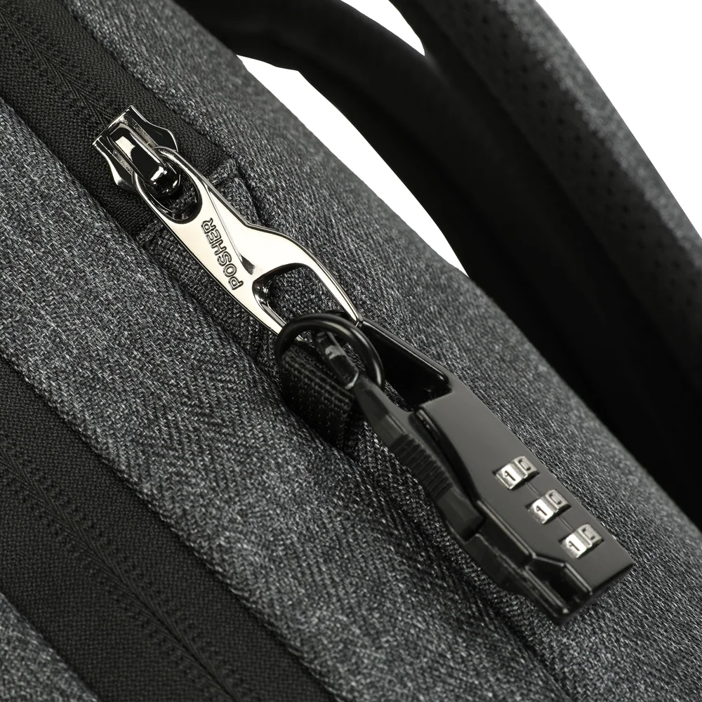 Imagem 4 de 5 do produto Mochila Posher Urban Pro Executiva Antifurto, Para Notebook, 15.6, Bolso Secreto