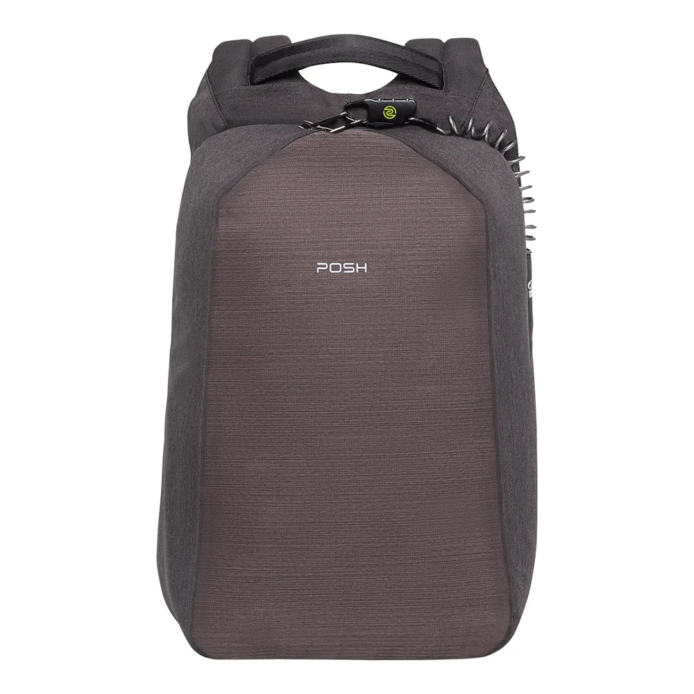 Imagem 3 de 5 do produto Mochila Executiva Antifurto, Para Notebook 15.6" - Posher Pathfinder