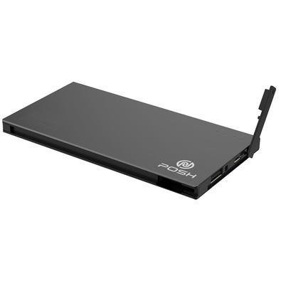 Carregador Portátil Power Bank Metal 5000mah Duo Slim Posh Pbd5s — foto 2