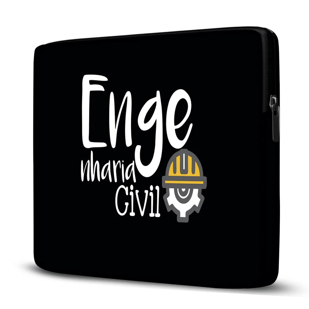 Capa Criarte para Notebook 14 Polegadas - Engenharia Civil Capa Criarte para Notebook 14 Polegadas - Engenharia Civil