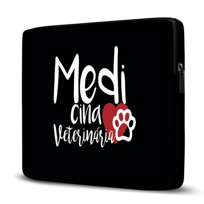 Capa Criarte Para Notebook 14 Polegadas - Medicina Veterinária