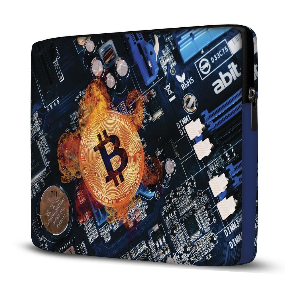 Capa Pasta Maleta Notebook 14 Polegadas - Bitmoeda 4 Capa Pasta Maleta Notebook 14 Polegadas - Bitmoeda 4