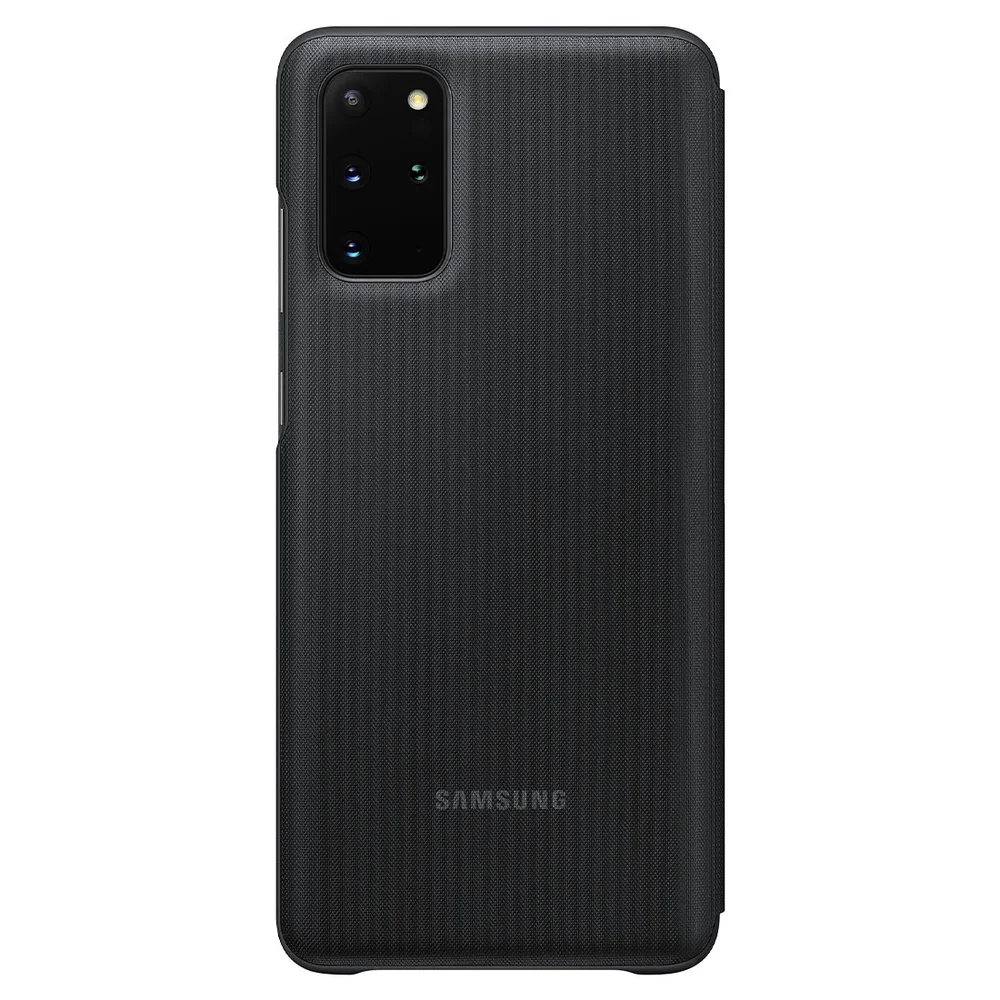 Imagem 4 de 4 do produto Capa Samsung LED View, Galaxy S20 Plus 6.7 Pol, G985 - Preto