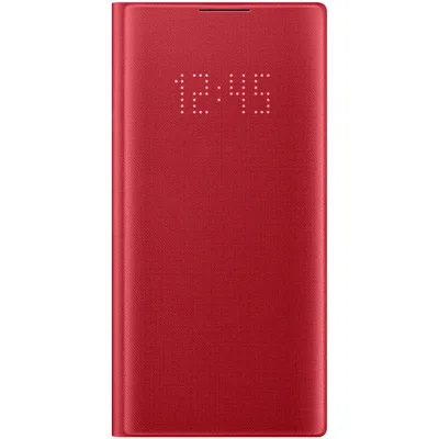Capa Samsung LED View Cover, Note 10 6.3 Pol, Sm-n970 - Vermelho