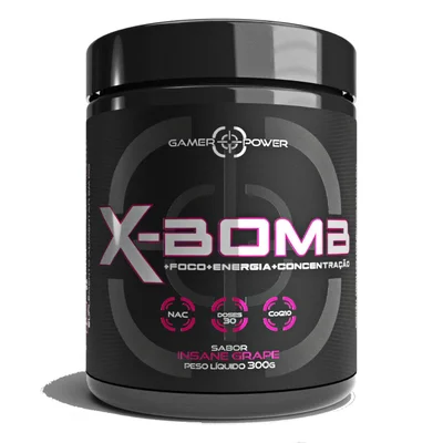 Suplemento Gamer Xbomb Insane Grape KaBuM
