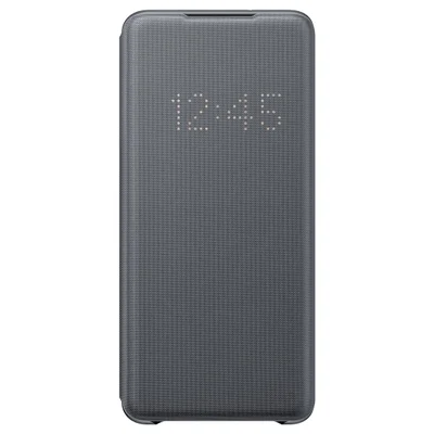 Capa Samsung LED View, Galaxy S20 Plus, 6.7 Pol, G985 - Cinza