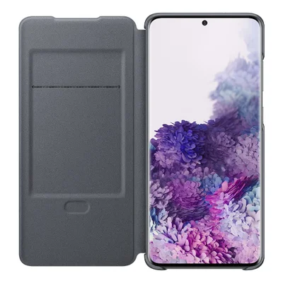 Capa Samsung LED View, Galaxy S20 Plus, 6.7 Pol, G985 - Cinza — foto 3