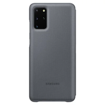Capa Samsung LED View, Galaxy S20 Plus, 6.7 Pol, G985 - Cinza — foto 4