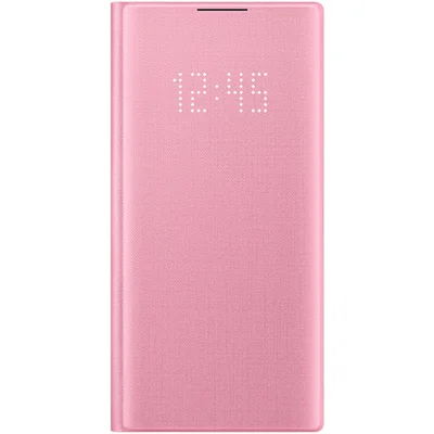 Capa Samsung LED View Cover, Note 10 6.3 Polegadas, Sm-N970 - Rosa