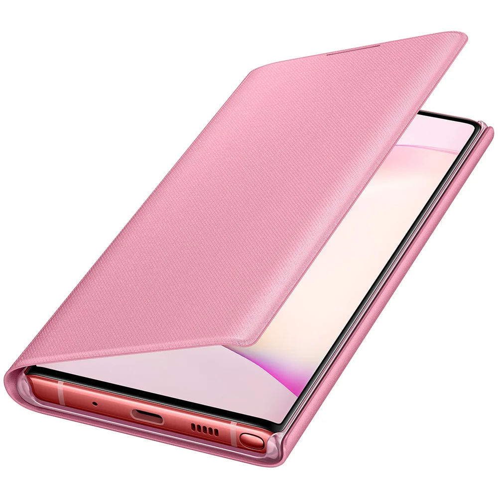 Imagem 3 de 4 do produto Capa Samsung LED View Cover, Note 10 6.3 Polegadas, Sm-N970 - Rosa