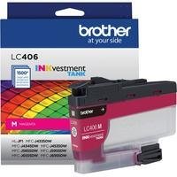 Cartucho de Tinta original Brother LC406M LC406 406M na cor magenta