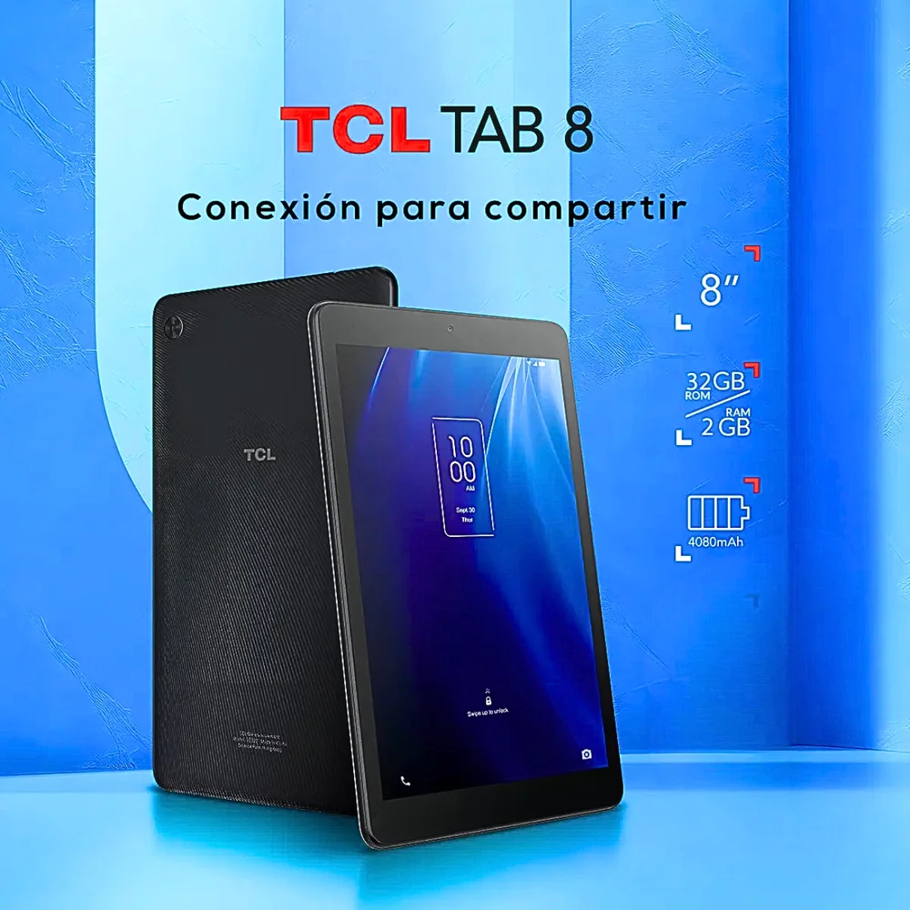 Tablet TCL Tab 8 Neo 8 Wifi 32GB Quadcore KaBuM