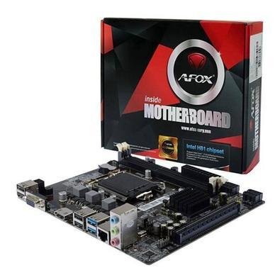 Placa Me Micro Atx Lga Ddr3 Afox Ih81ma KaBuM