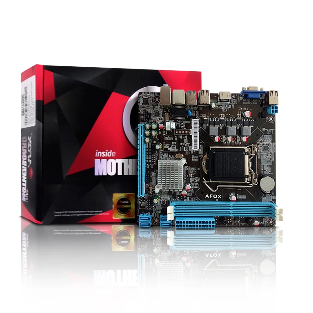 Placa-Mãe Afox, Intel LGA 1150, mATX, DDR3 - IH81-MA 5