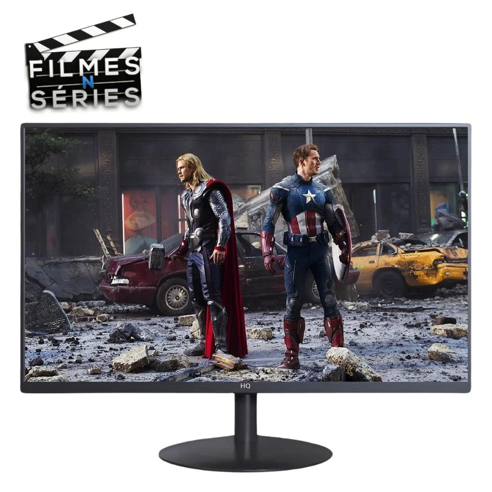 Monitor HQ 17.1 Pol. HD, 75Hz, VGA/HDMI 1.4, Ajuste De Ângulo - 17hq-Led Monitor HQ 17.1 Pol. HD, 75Hz, VGA/HDMI 1.4, Ajuste De Ângulo - 17hq-Led