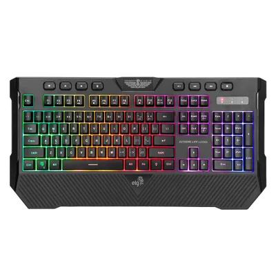 Teclado Gamer Desert Eagle Rainbow Elg