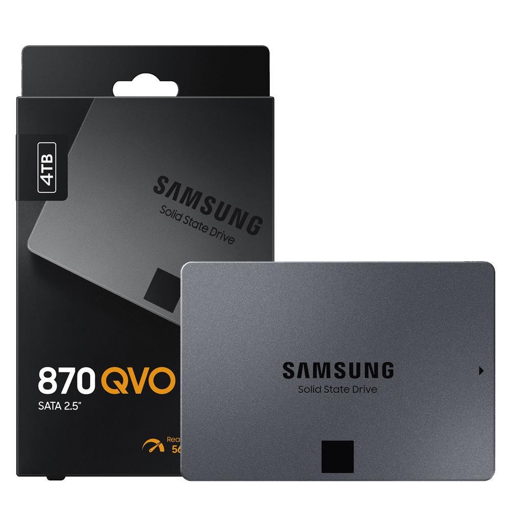 HD SSD 4TB SATA III 870 QVO Samsung KaBuM