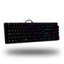 Teclado Mecânico Gamer Orion Essential, RGB, Switch Blue, Preto
