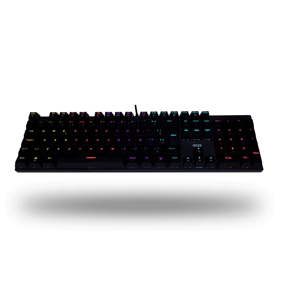 Teclado Mecânico Gamer Orion Essential, RGB, Switch Blue, Preto Teclado Mecânico Gamer Orion Essential, RGB, Switch Blue, Preto