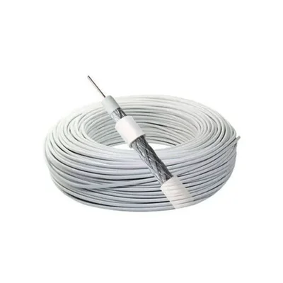 Cabo Coaxial Série Rg6 Proeletronic 100 Metros 60% Malha Capa Externa Pvc - Proeletronic